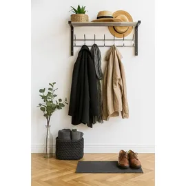 moebel-direkt-online Wandgarderobe Emma Schwarz