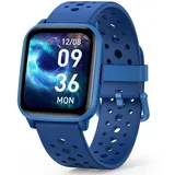 Butele Kinder Smart Watch Mädchen Jungen Smart Watch für Kinder Smart Watch Geschenke für 4-16 Jahre alt mit Schlafmodus 20 Sportmodi Schrittzähler Geburtstagsgeschenk für Jungen Mädchen (Blau)