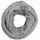 Stylebreaker Strickschal "Strick Loop mit Karomuster", Damen, grau (hellgrau), Obermaterial: 100% Viskose CV., Modisch, Modetücher