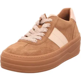 Gabor Damen Plateau-Sneaker Braun 38