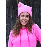 Zwillingsherz Beanie Kaschmir Ribbon Bubblegum