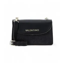 Valentino für Damen. VBS8FU09 Schwarze Klappentasche (OSFA), Lässig, Polyurethan