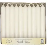 Starpak 30 Tafelkerzen Ø 2,1 cm · 19,6 cm  Rot