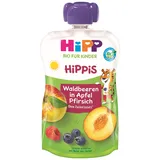 HiPP Bio HiPPis Waldbeeren in Apfel-Pfirsich 100 g