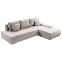 Juskys Iseo Ottomane rechts Beige