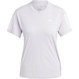 adidas Damen T-Shirt (Short Sleeve) Own The Run Tee, Silver Dawn, HR9939, 3X