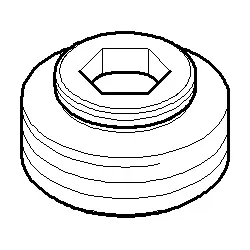Dornbracht Nippel Reduzierung G3/4xM18X1 092403012-00 092403012 M18 x 1 x 3/4" chrom