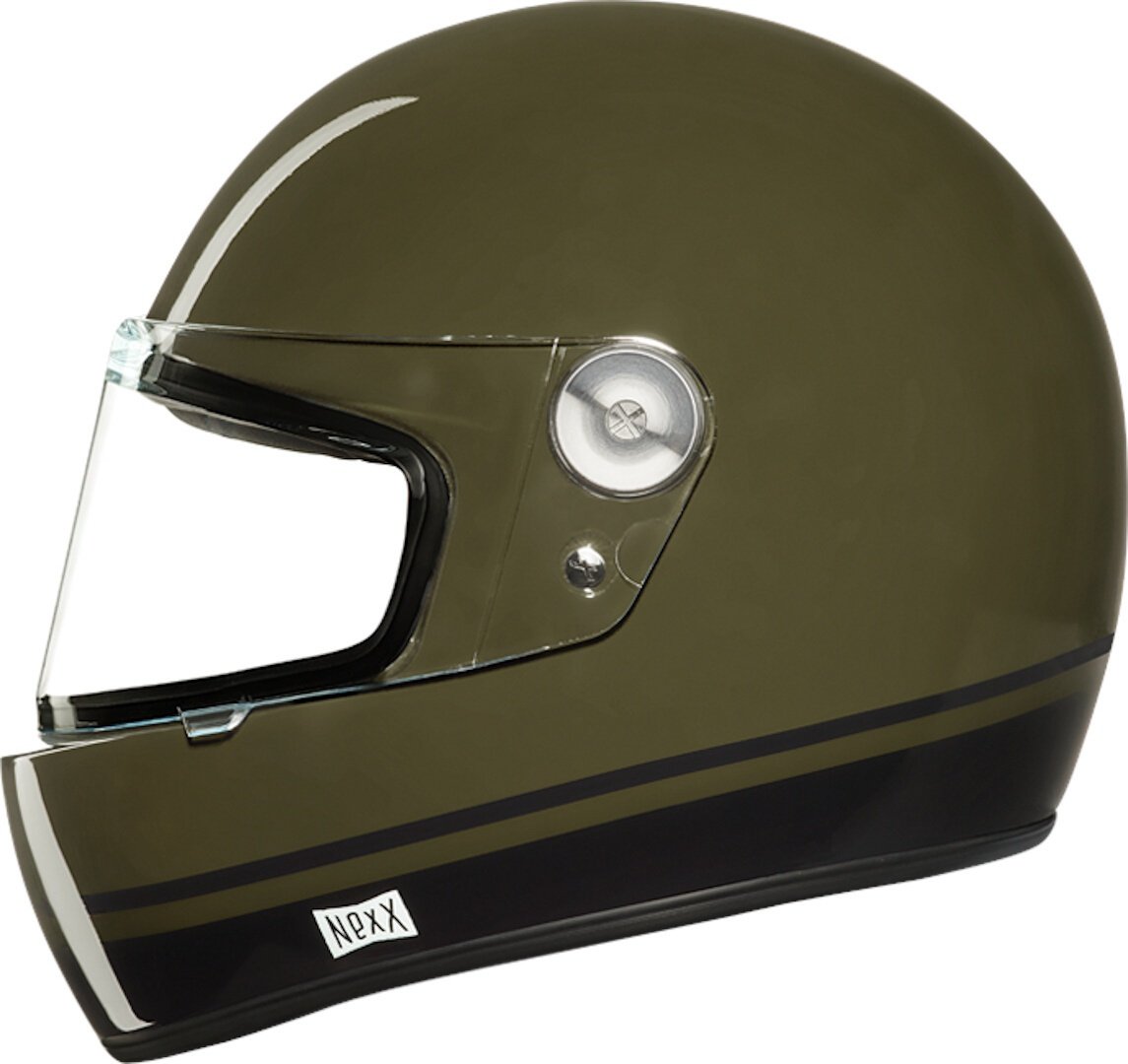 Nexx X.G100R Rumble helm, groen, XL Voorman