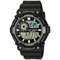 Casio Collection Armbanduhr AEQ-200W-1AVEF AnaDigi Uhr - Schwarz/Grau