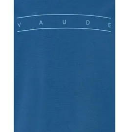 Vaude Print Kurzarm-t-shirt - Ultramarine - 134-140 cm