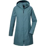 G.I.G.A. DX Damen Funktionsparka/Parka wasserdicht mit Kapuze GS 57 WMN PRK, dunkel aquaverde, 38,