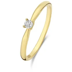 Isabel Bernard Ring De La Paix Celesse - 585 gold diamant 0.07 karat 48 Damen 