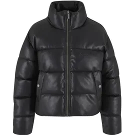 Karl Kani Serif Crop Puffer Jacket - schwarz