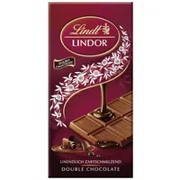 schokolade-tafel Lindor Double Chocolate Schokoladentafel 100 g