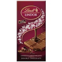 schokolade-tafel Lindor Double Chocolate Schokoladentafel 100 g