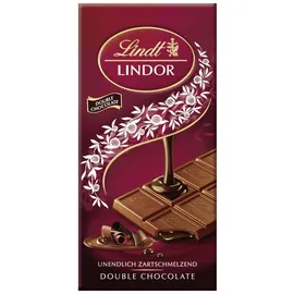 schokolade-tafel Lindor Double Chocolate Schokoladentafel 100 g