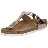 Birkenstock Damensandale Gizeh, Pink - Kupferfarben (Metallic Copper) - Größe: 39 EU - 39 EU