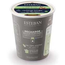 Esteban Refill für dekorative Duftkerze WEIßER TEE & YLANG-YLANG Kerze 170 g 