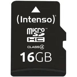 Intenso microSD Class 4 + SD-Adapter 16 GB