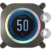 Corsair iCUE XC7 RGB ELITE LCD CPU-Wasserkühler, CPU-Kühler – Stealth Grey