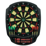 CARROMCO Elektronik Dartboard STRIKER-401 mit Adapter, 3-Loch Abstand,