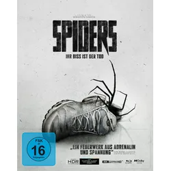 Spiders - Ihr Biss ist der Tod (Mediabook, 4K-UHD+2 Blu-rays)
