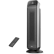 DREO Heizlüfter Energiesparend Leise, 25 Zoll Keramik Heizung Elektrisch mit Fernbedienung und Thermostat, 2000W Elektroheizung, 3 Modus, 12-Std-Timer, Überhitzungs-Kippschutz, Solaris Max