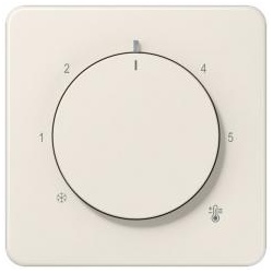 Jung Abdeckung für Thermostat (weiß)
