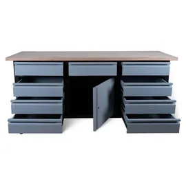 Stier Werkbank Basic, mit 9 Schubladen