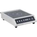 GastroHero Induktionskochfeld I Induktionskochplatte 3500 Watt I Herdplatte Induktion 230 mm I Mobile Kochplatte mit Touch Steuerung I Herdplatte für Gastronomie