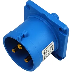 CEE Einbaustecker gerade Camping 3P 32A 230V IP44 0487