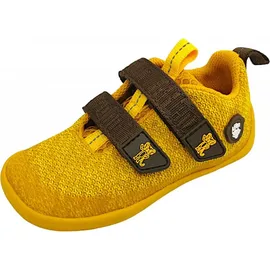 Affenzahn Knit Happy Tiger Jungen Klettschuh gelb 25 EU