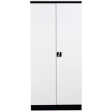 PROREGAL Stahlschrank Bee | HxBxT 195x92x50 cm | Anthrazit-Weiß