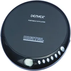 Denver DM-24 Portabler CD-Player inkl. Kopfhörer