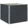 deluke EMIL Quadrat 100 x 100 x 77 cm Anthrazit