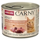 Animonda Carny Adult Huhn, Pute & Entenherzen 12 x 200 g