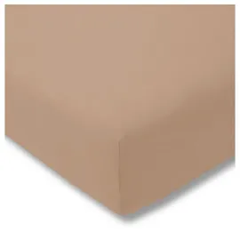 Estella Spannbettlaken Zwirnjersey 6900 90 x 190 - 120 x 220 cm karamel