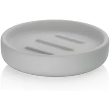 Kela Seifenschale Sana Keramik Grau Hellgrau