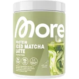 more Protein-Getränkepulver »Iced Matcha Latte« 300 g braun