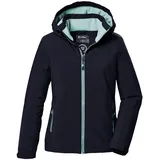 KILLTEC Mädchen Funktionsjacke/Outdoorjacke mit Kapuze KOW 352 GRLS JCKT, dunkelnavy, 128,