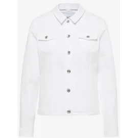 Cecil Jeansjacke mit Brusttaschen und Knöpfen - Weiß