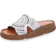 Gemini Damen Pantolette weiß 39 EU
