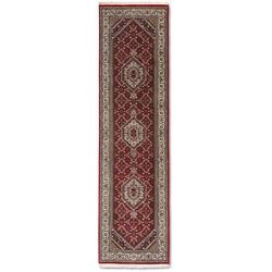 Läufer Bidjar Royal 80 x 250 cm Schurwolle Rot