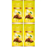 Lindt Schokolade | Limoncello Tafel | 100g | zartschmelzende Vollmilch-Schokolade mit fruchtigem Limoncello Geschmack | alkoholhaltige Schokoladen-Tafel (Packung mit 4)