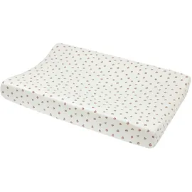 Meyco Baby Wickelauflagenbezug Jersey - 50x70cm - Spannbetttuch Wickelunterlage - 100% Baumwolle - Oeko Tex zertifiziert - weich & hautfreundlich - waschmaschinenfest - Mini Panther - Zartrosa