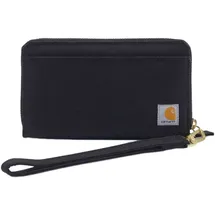 CARHARTT Nylon Duck Lay-Flat Clutch Portemonnaie schwarz