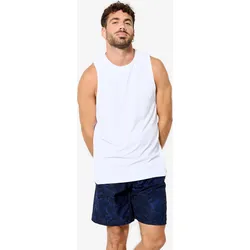 Tank Top Herren Rundhals - weiß ultraweiß XL