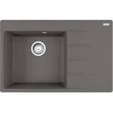 Franke Centro CNG 611-78A links Einbauspüle steingrau Excenterbetätigung 780 x 500 mm