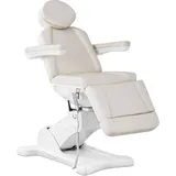 Physa Massageliege - Massagesessel, Kosmetikliege Behandlungsliege Kosmetikstuhl Tattooliege 63-97,5 cm 150 kg weiss