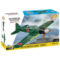 Cobi Historical Collection 5861 - Mitsubishi A6M2 "Zero", Easy